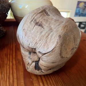 I may be nuts… large vintage coconut